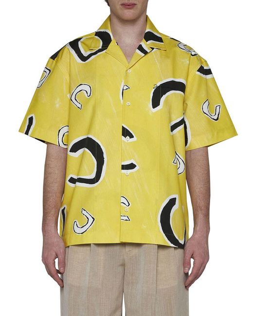 Jacquemus Yellow Shirts for men
