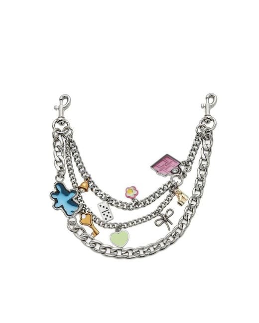 Marc Jacobs Metallic Bag Accessories