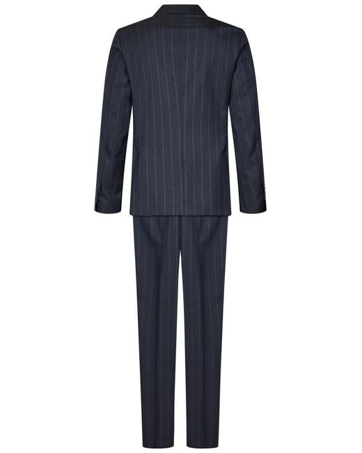 Drumohr Blue Suit for men