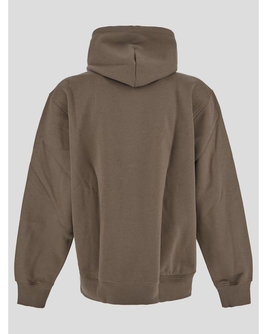 Carhartt Gray Hooded Sweatshirt for men