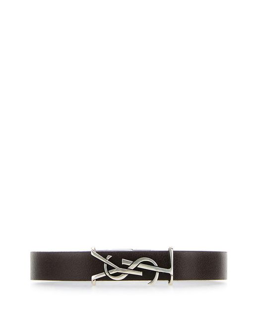 Saint Laurent White Bracelets for men