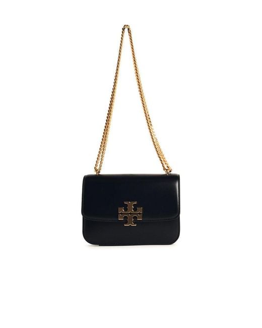 Tory Burch Black 'Eleanor' Leather Crossbody Bag