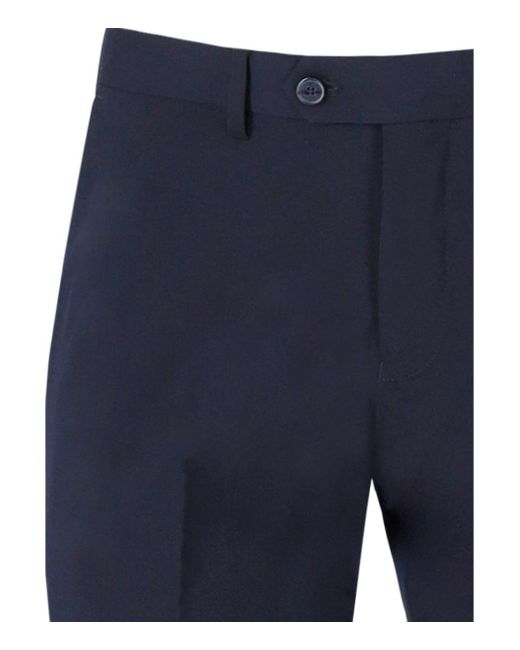 Manuel Ritz Blue Dark Single-Breasted Suit for men