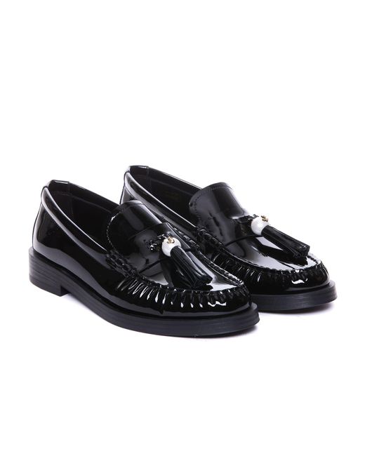 Jimmy Choo Black Flat Shoes