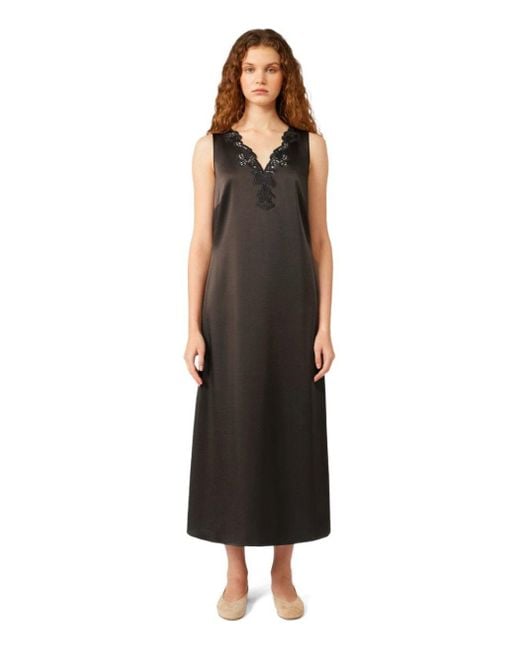 Weekend by Maxmara Brown Canossa Dress