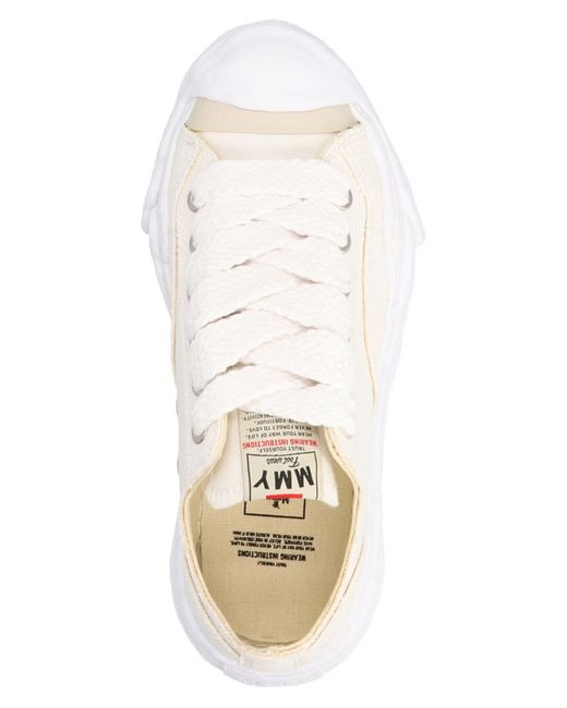Maison Mihara Yasuhiro Hank Low Sneakers White