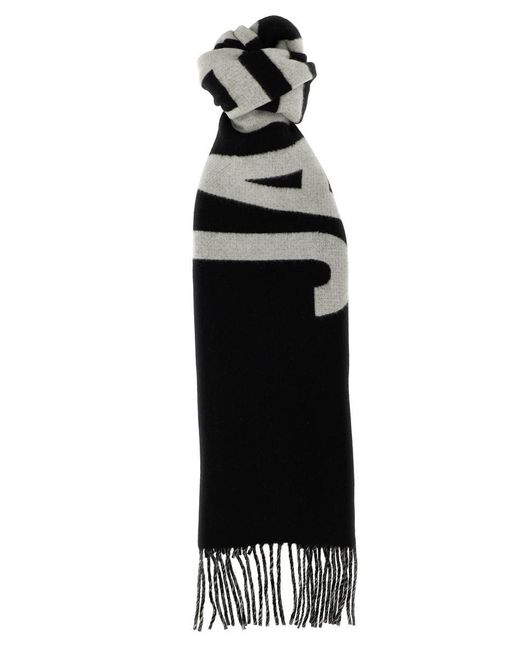 Jacquemus Black 'L'Echarpe Scarf for men