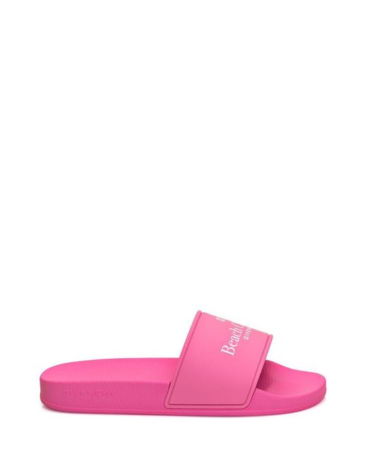 Givenchy Pink Slipper With Print