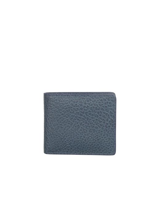 Maison Margiela Bi-fold Wallet In Gained Leather With The Maison's ...