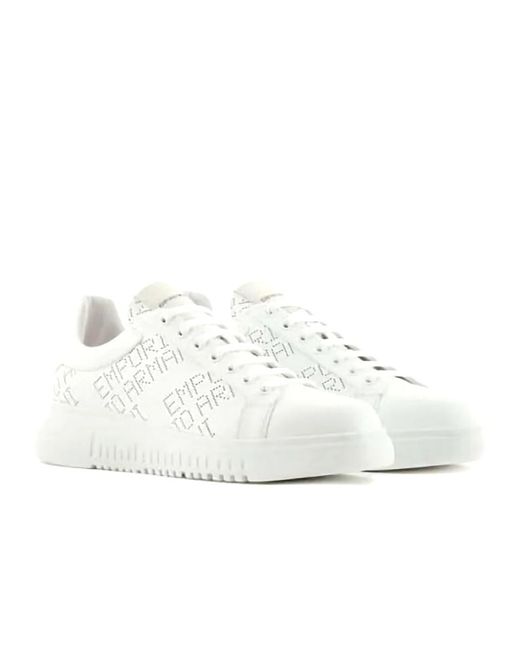 Emporio Armani White Shoes