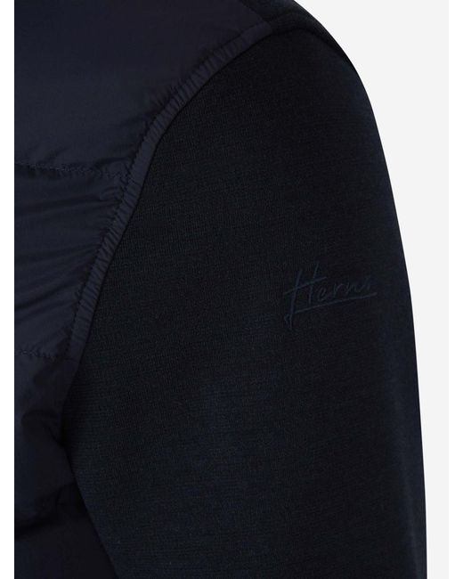 Herno Blue Resort Hooded Jacket for men