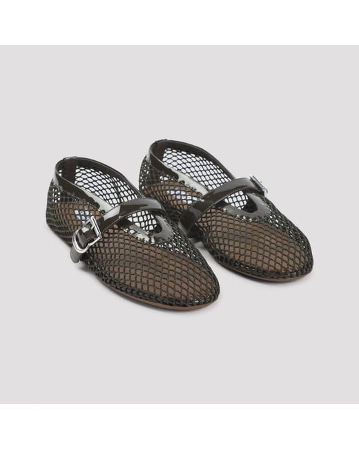 Alaïa Black Ballerinas