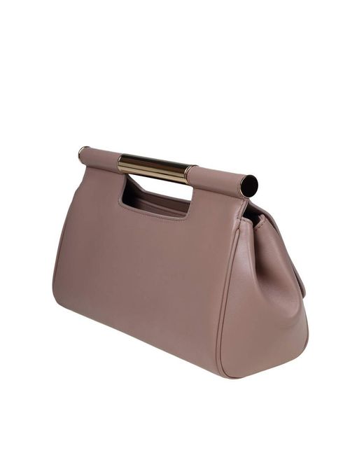 Dolce & Gabbana Brown Leather Clutch Bag