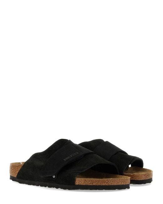 Birkenstock Black Sandal "Kyoto" for men