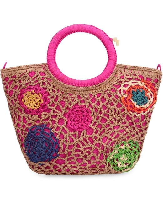 MADE FOR A WOMAN Pink Daddy Fleurs S Handbag