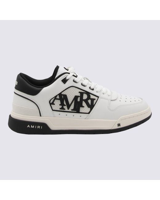 Amiri White And Leather Sneakers for men