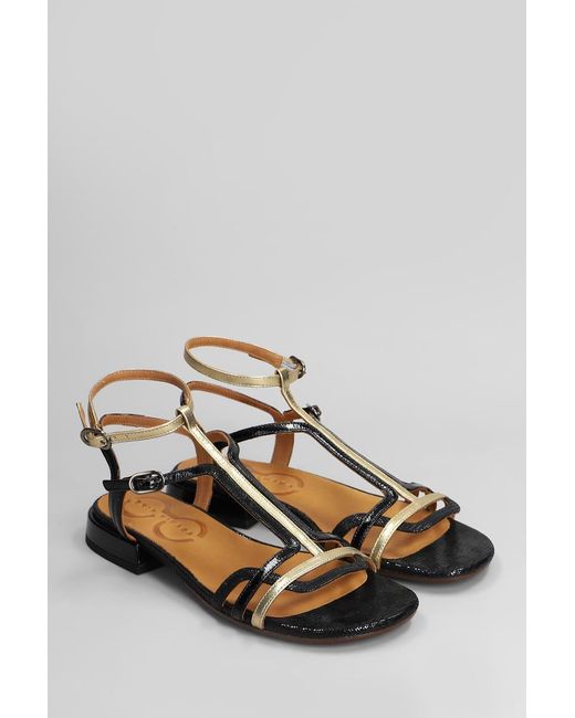 Chie Mihara Black Slipper-Mule