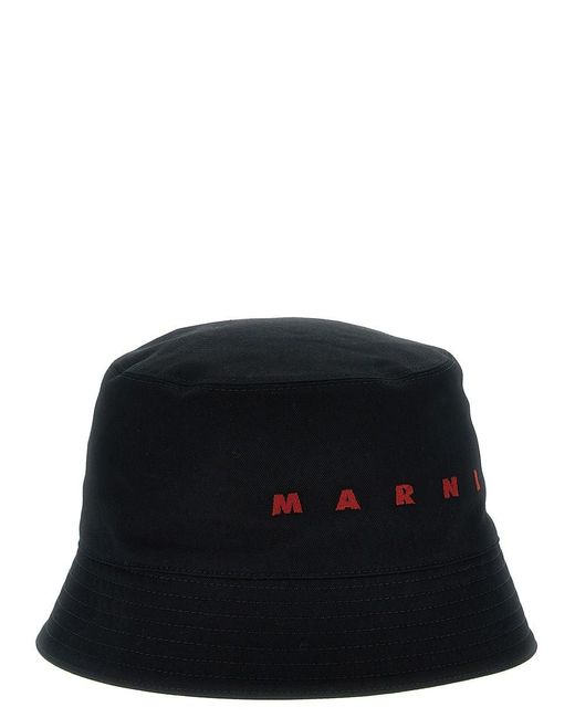 Marni Black Hats for men
