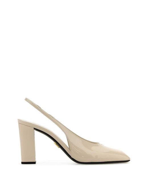 Prada Heeled Shoes in White Lyst UK