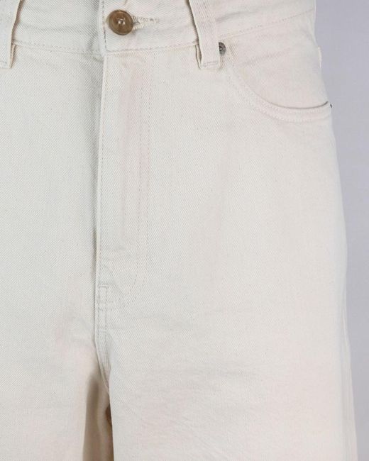 A.P.C. White Bermuda for men