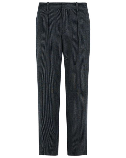 Isabel Marant Blue 'Henda' Virgin Wool Blend Pants