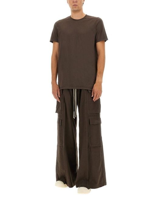 Rick Owens Brown "Level T" T-Shirt for men