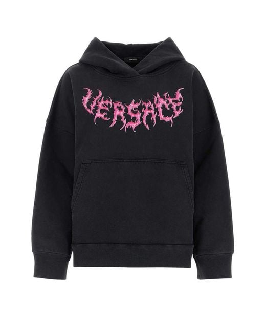 Versace Black Sweatshirts