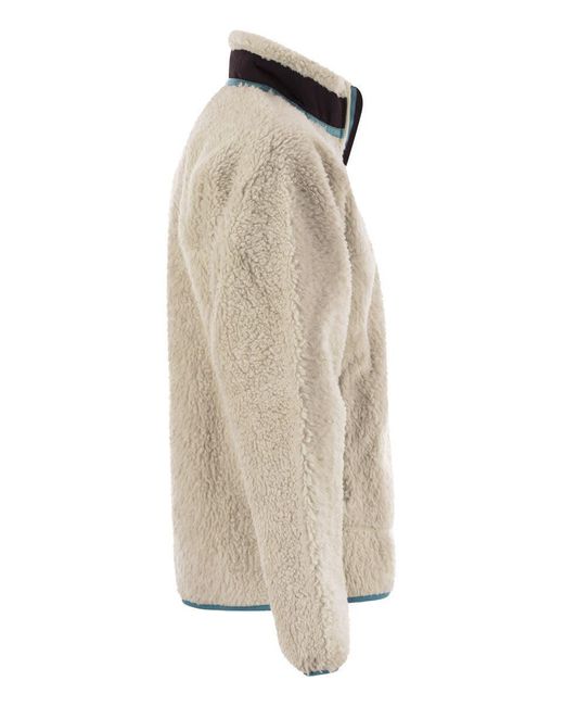 Patagonia White Classic Retro - X Fleece Jacket for men