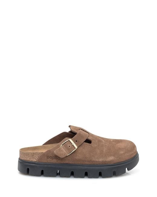 Birkenstock Brown Boston Chunky for men