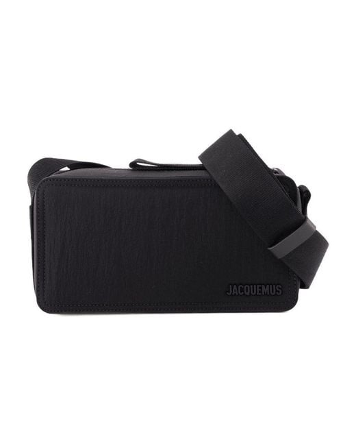 Jacquemus Black Le Cuerda Horizontal Crossbody for men