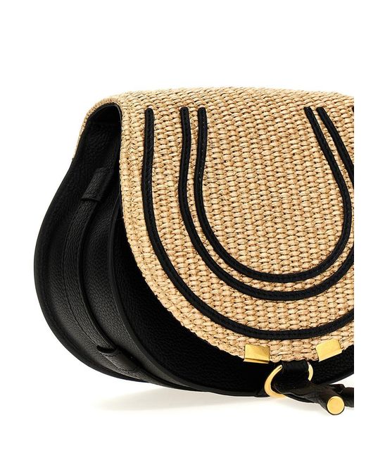 Chloé Black 'Marcie' Crossbody Bag