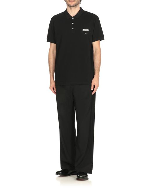 Moschino Black T-shirts And Polos for men