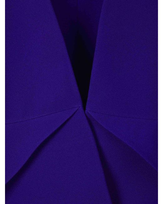 Safiyaa Blue Tucker Cape