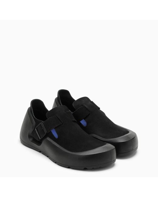 Birkenstock Black Reykjavik Nubuck Shoe for men