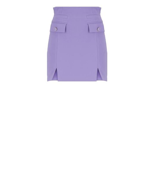 Elisabetta Franchi Skirts Purple