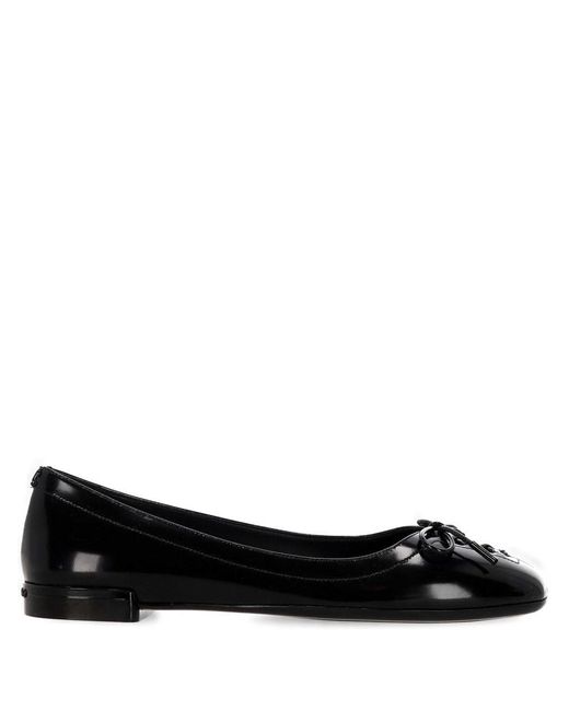 Jimmy Choo Black Flat Shoes