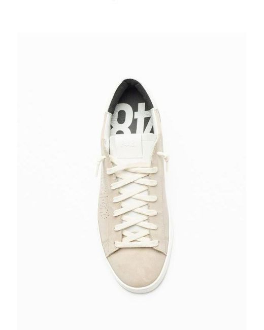 P448 White Sneakers for men