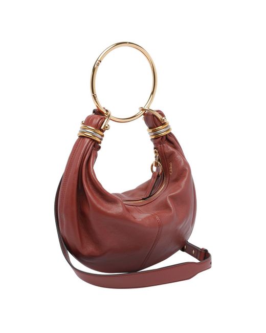 Chloé Red Bracelet Bag