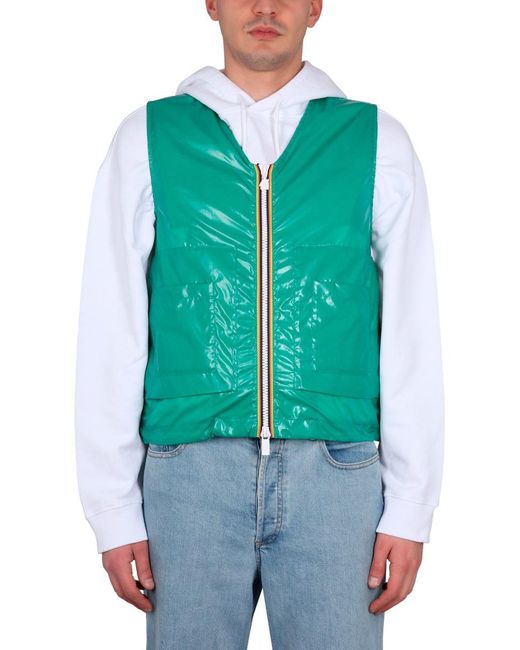 K-Way Blue Barnel Vest