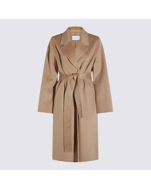 The Dynamis Studio Natural Beige Wool Coat