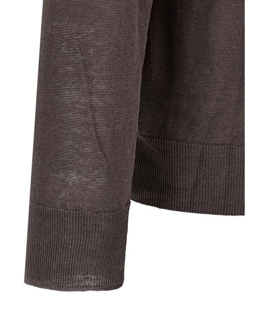 Ballantyne Orange 'argyle' Sweater for men