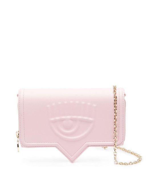 Chiara Ferragni Pink Eyelike Bags, Sketch 14 Wallet Accessories