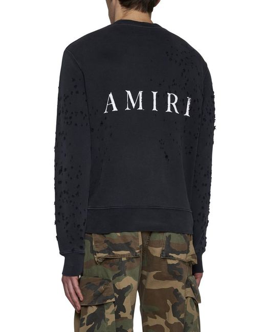 Amiri Blue Sweaters for men