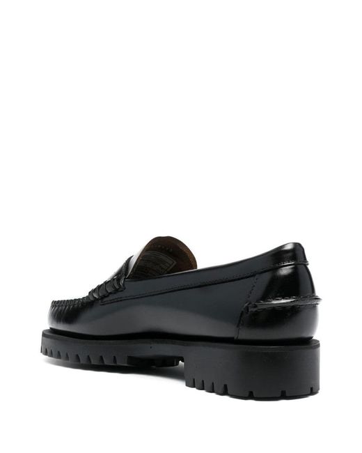 Sebago Black Dan Flat Loafers