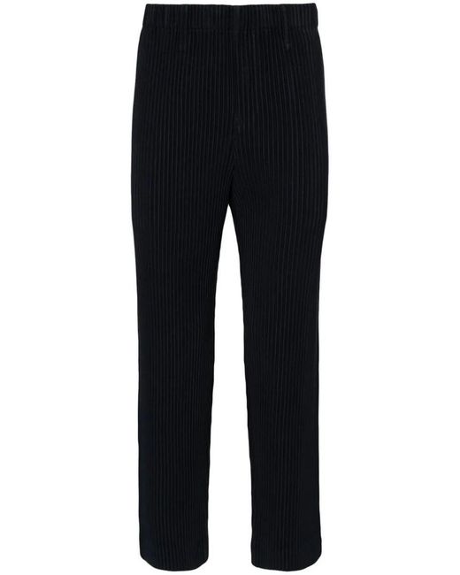 Homme Plissé Issey Miyake Black Pants for men