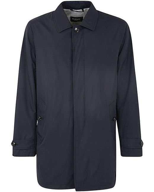 Kiton Blue Trench Clothing for men