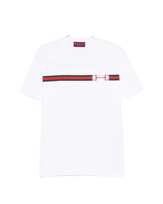 Gucci White T-Shirts