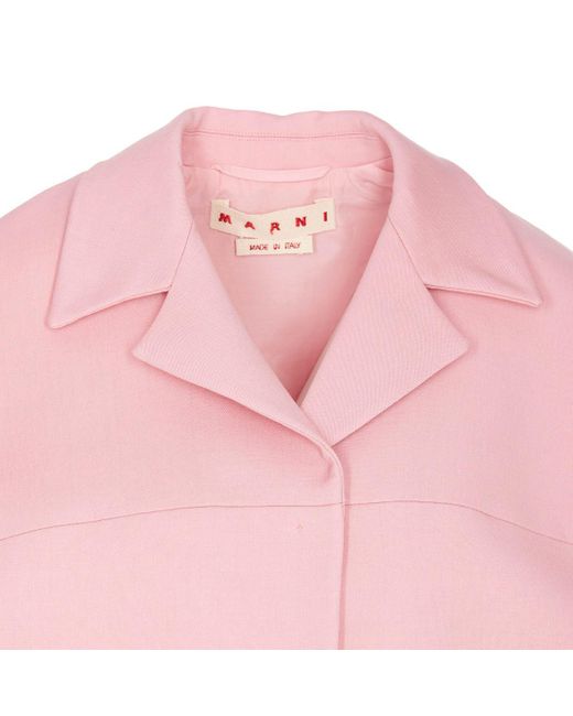 Marni Pink Coats