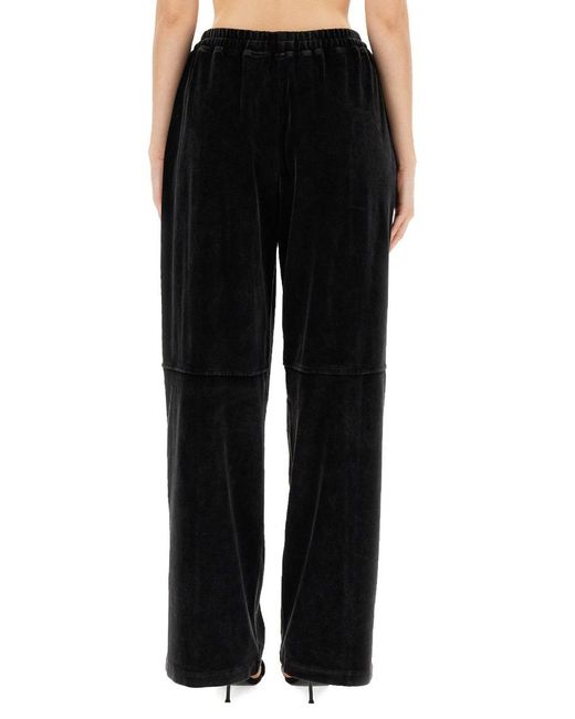 T By Alexander Wang Black Jogging Pants