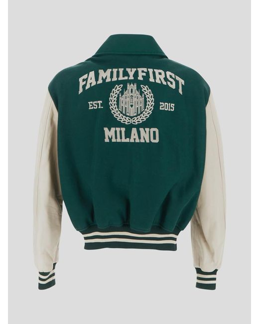 FAMILY FIRST Green Jackets for men